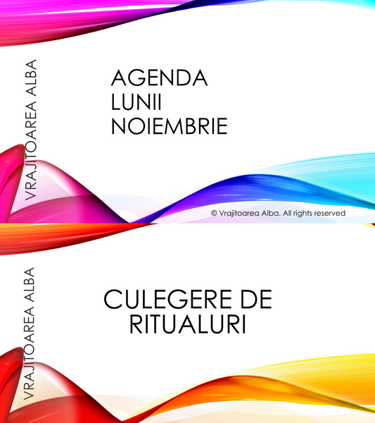 Agenda + Culegerea